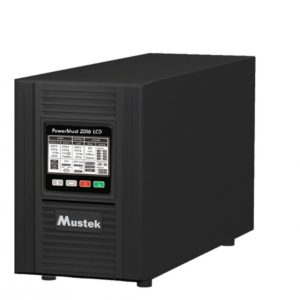 UPS MUSTEK PowerMust 2016 online LCD (2KVA), IEC, "98-ONC-X2016" (include timbru verde 3 lei)