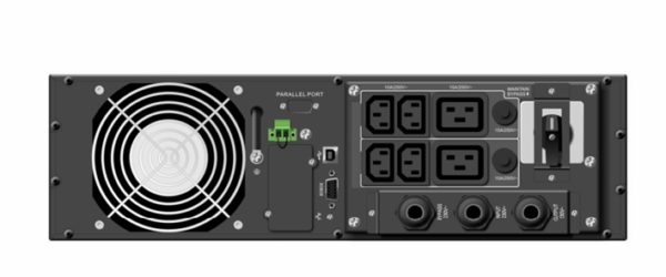 UPS MUSTEK. PowerMust 6054 online LCD RM (6KVA), IEC, "98-ONC-R6054" (include timbru verde 3 lei)