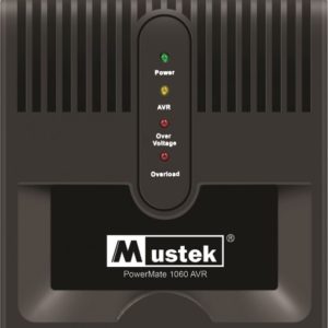 AVR MUSTEK PowerMate 1060 (1000VA), Schuko - Voltage regulating "98-AVR-1060" (include timbru verde 3 lei)